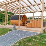 펜션 Wooden House In With *