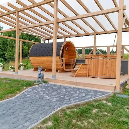 펜션 Wooden House In With *