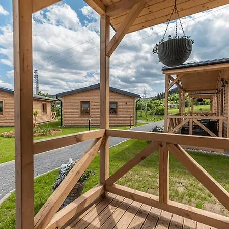 Wooden House In With *