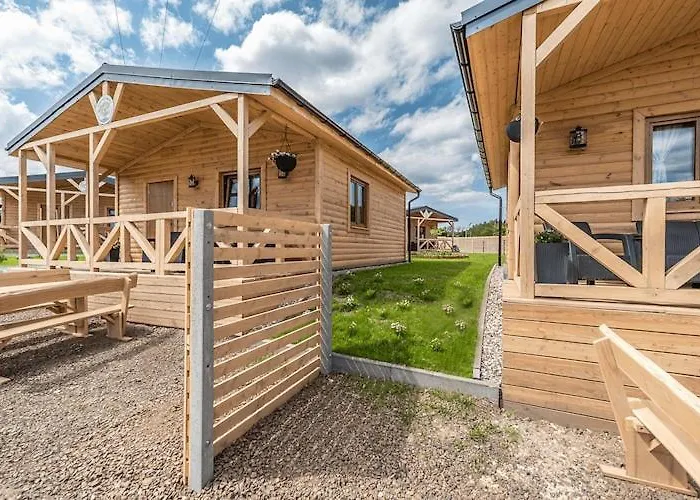 펜션 Wooden House In With